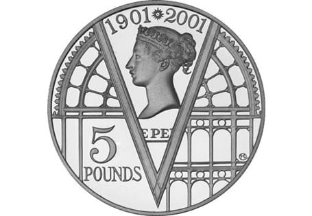 This £5 was issued by the Royal Mint in 2001 to mark 100 years since the death of Queen Victoria and the end of the Victorian era.