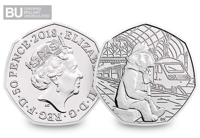 2018 UK Paddington™ at Station CERTIFIED BU 50p