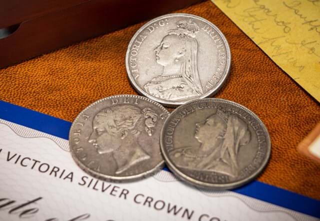 Queen Victoria Silver Crown Collection All Three Obverses