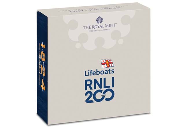458R RNLI Silver 50P Packaging Fron Outside