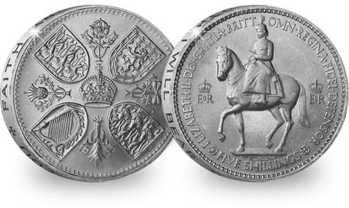 1953 Great Britain Royal Mint Coronation Crown