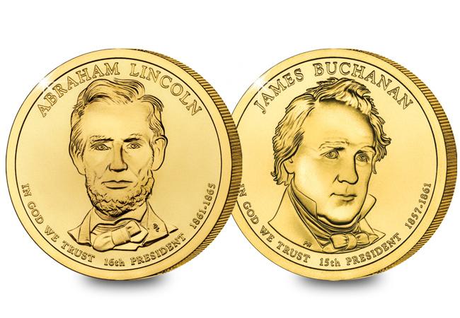 are there any rare presidential dollar coins