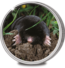 Great British Collection Medal Mole