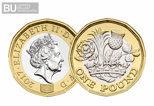 2017 One Pound Coin