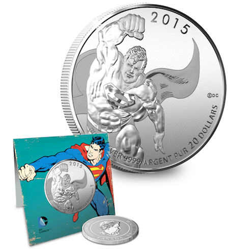 The DC Comics™ Originals Superman™ Silver Coin