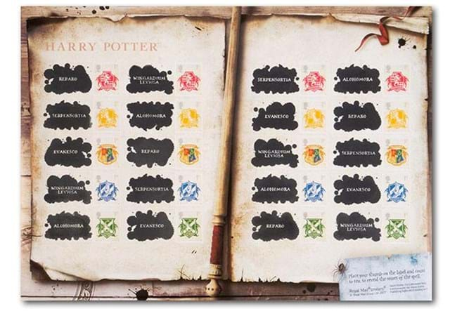 Send Magical Letters with New Harry Potter Stamps