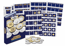 The Change Checker Collector's Album with a selection of additional Change Checker accessories: 352L (4 x spare pages with ID cards) and 590X (Pre-97 50p and £2 Collection Pages).