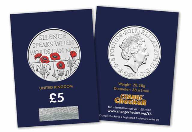 UK Remembrance Day Certified BU Coin
