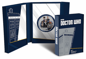 Doctor Who Season 10 Silver Coin Pack