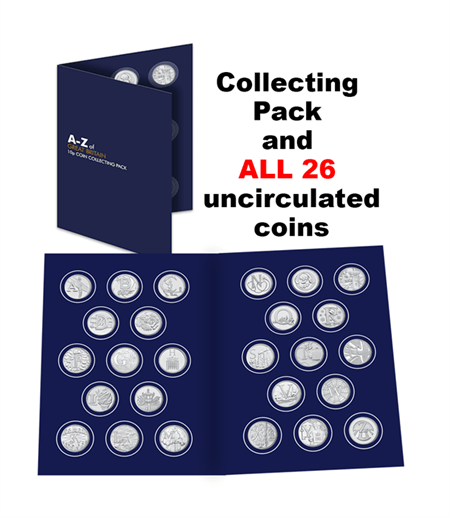 Complete Collectors Pack with 26 Coins