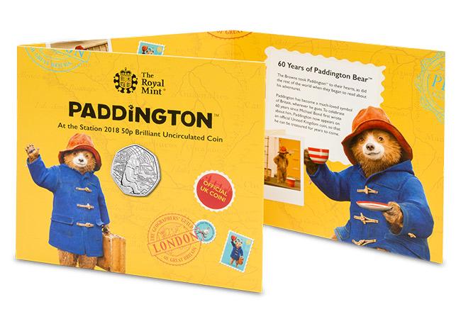 UK 2018 Paddington at the Station 50p BU Pack