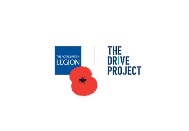 The Royal British Legion and The Drive Project logo