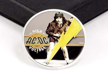 2018 Acdc High Voltage 1 2Oz Silver Proof Coin Reverse2
