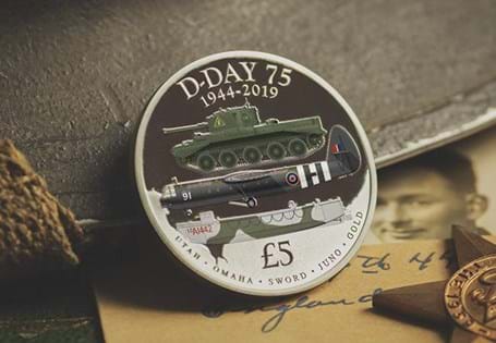 The D-Day 75th Anniversary Five Pound Coin