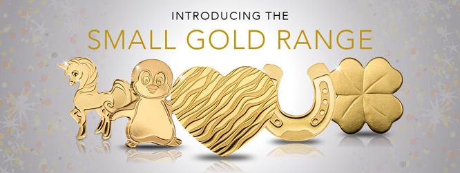 Small Gold Coin Range Page Banner Mobile