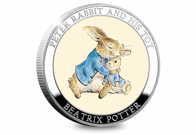 Peter Rabbit - My First Medal Reverse