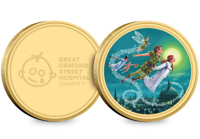 Peter Pan Commemorative Obverse and Reverse