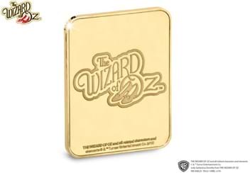 The Wizard of Oz Collector Ingot Obverse