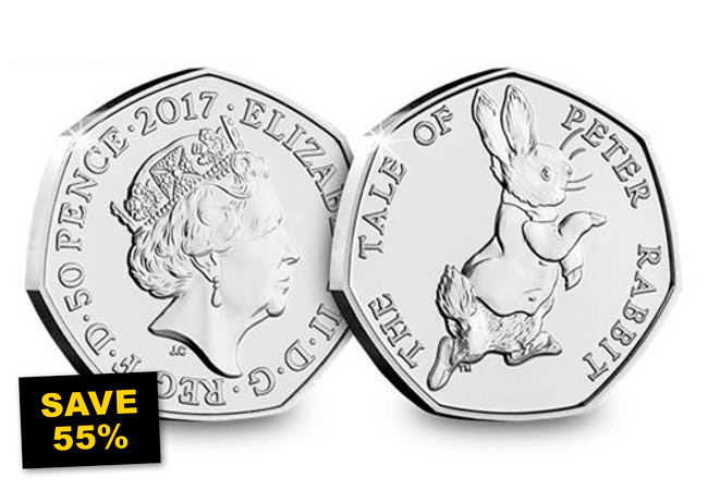 2017 UK Peter Rabbit CERTIFIED BU 50p