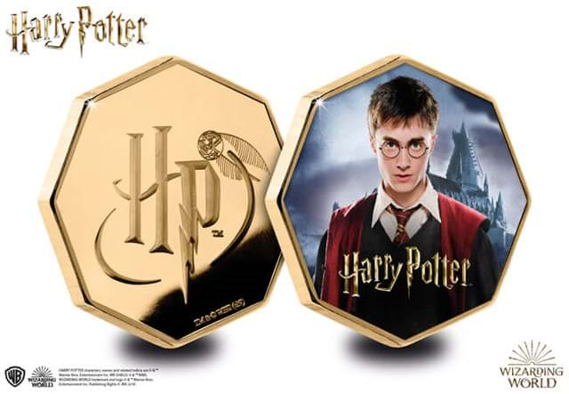 Officially Licensed Harry Potter 24-Carat Gold-Plated Hand