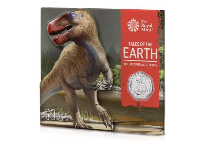 Download Own the UK's first dinosaur 50p in Brilliant Uncirculated quality