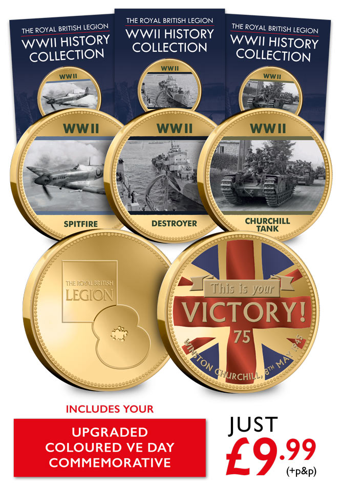 The Royal British Legion VE Day Commemorative Collection