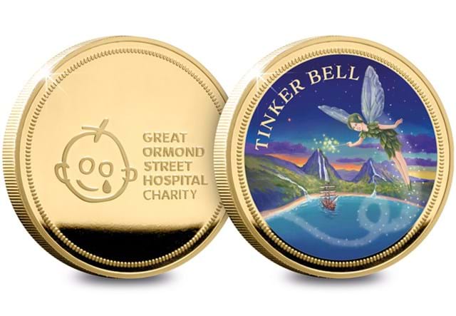The Official Tinker Bell Commemorative Obverse and Reverse