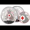 UK 2020 British Red Cross Silver Proof £5 Coin both sides with close up on cross