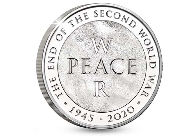 75th Anniversary of the End of the Second World War 2020 UK 5 Brilliant Uncirculated Coin reverse