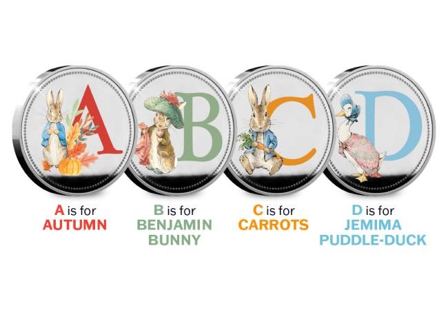 Official A-Z Beatrix Potter™ Commemoratives