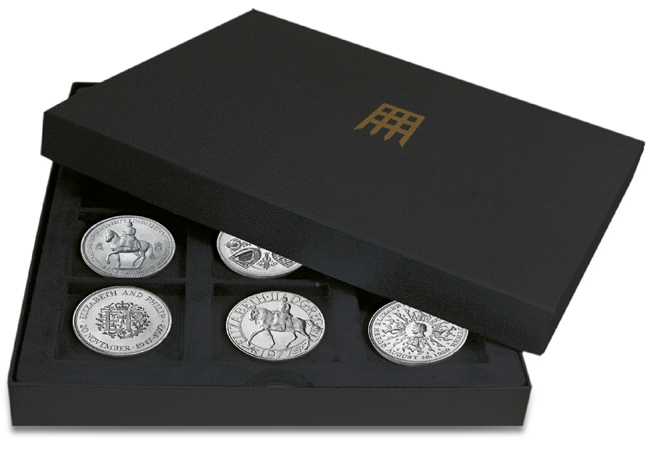 Standard Black Coin Display Case