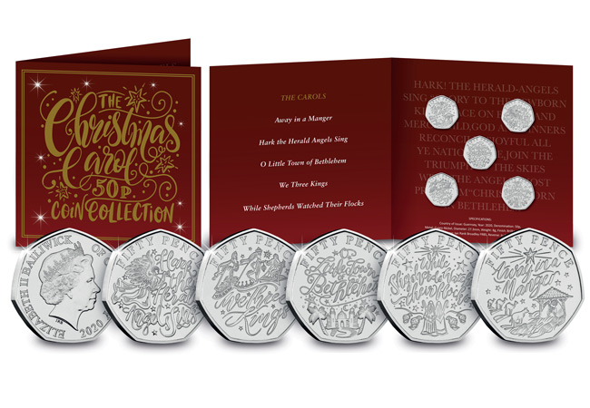 The Christmas Carol 50p Coin Collection Pack