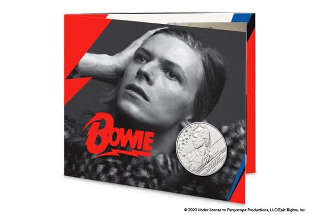 UK 2020 David Bowie £5 BU Pack Front
