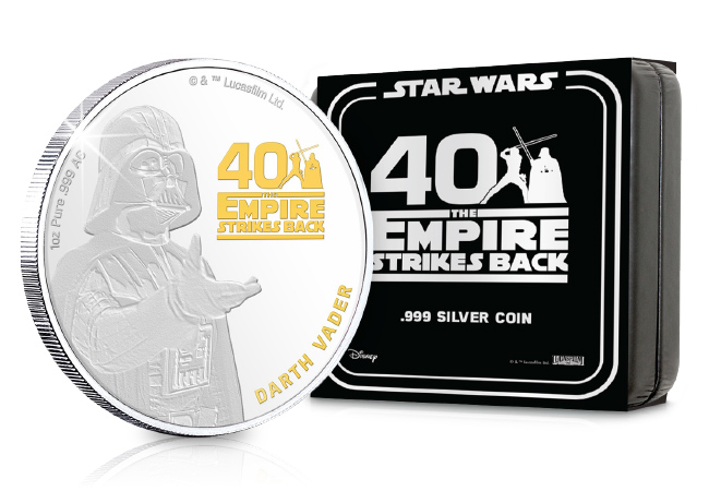 40th anniversary star wars coin