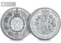 This £5 pair includes both the Queen's 90th & 95th Birthday £5 releases (2016 & 2021). Both coins have been protectively encapsulated and certified as Brilliant Uncirculated quality.