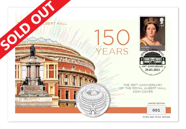 The 2021 Royal Albert Hall Coin Cover