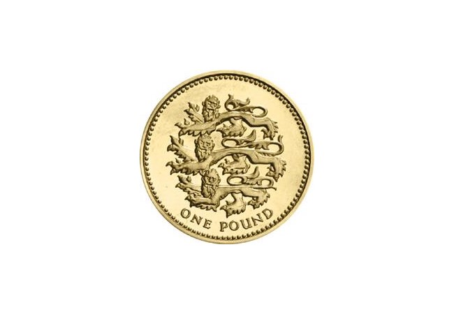 UK Three Lions Circulation £1