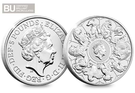 The Queen's Beasts £5 has been issued as the final release in The Royal Mint's Queen's Beasts £5 series. 