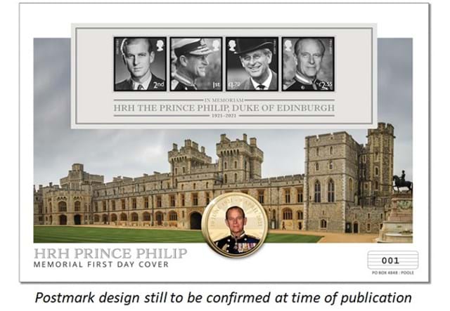 504F - The Prince Philip Memorial First Day Cover -text-NO PM- product-main.jpg