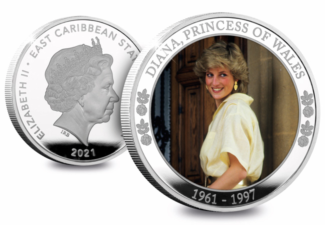 The Princess Diana Silver plated Coin