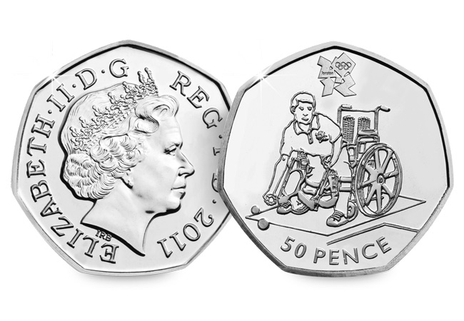 UK 2011 Boccia Circulation 50p