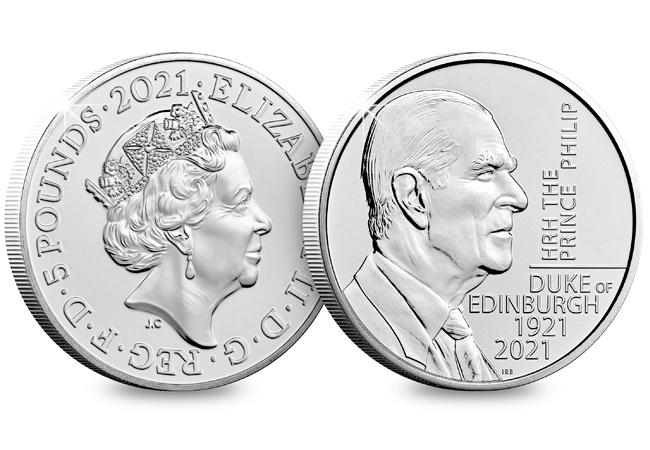 2021 UK Prince Philip CERTIFIED BU £5