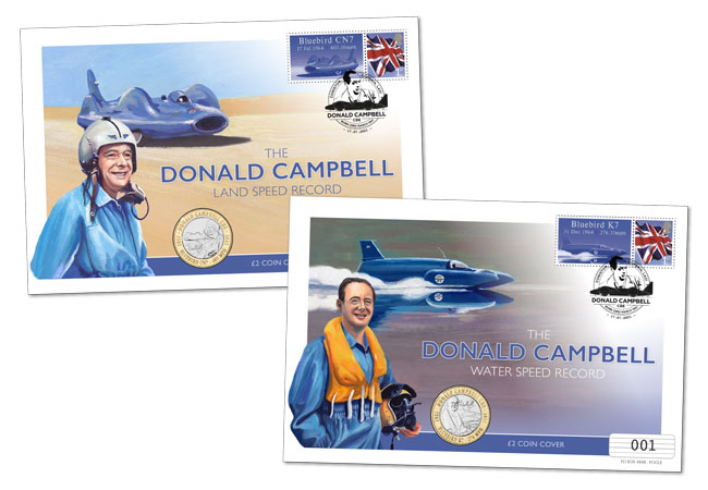 The Donald Campbell Coin Cover Pair