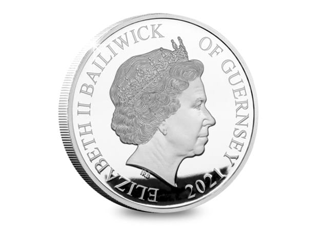 Trevithick £5 Coin Obverse