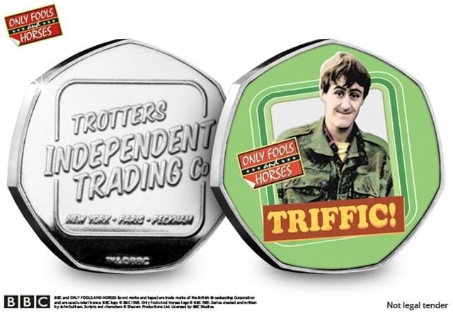 'Triffic!' Coin Obverse and Reverse