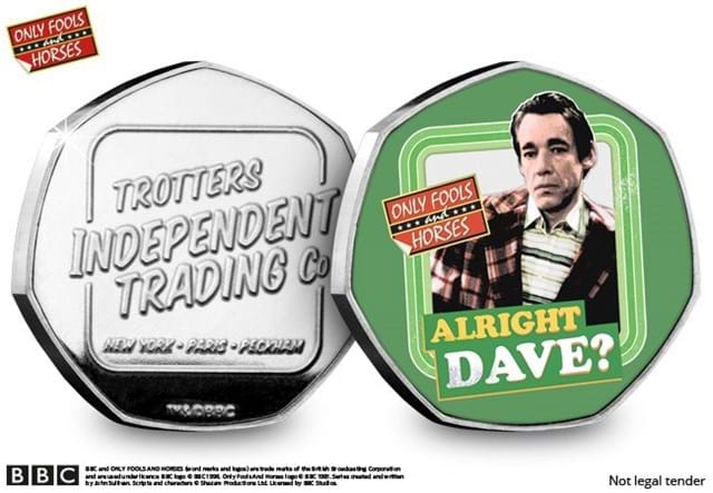 'Alright Dave' Coin Obverse and Reverse