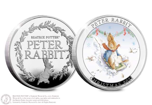 Peter Rabbit Coin Obverse and Reverse