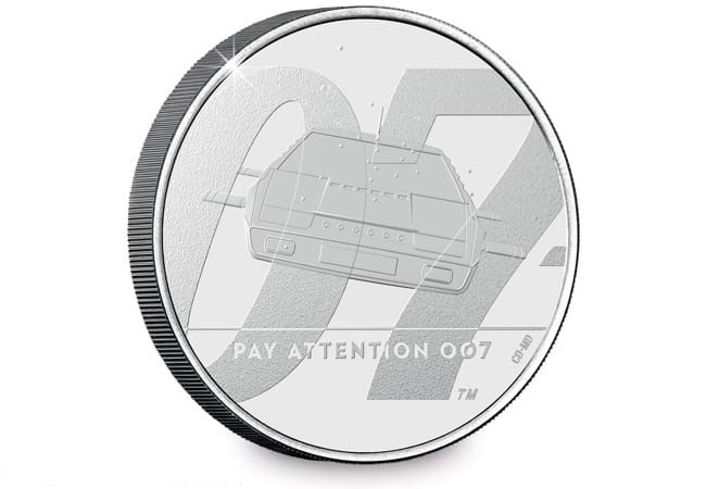 2020 UK James Bond CERTIFIED BU £5 Coin 2