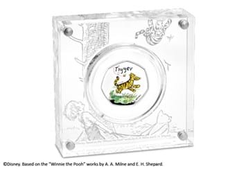 UK 2021 Tigger Silver Proof 50p in display box