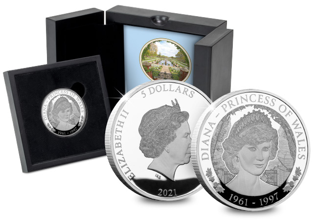 The Princess Diana 60th Anniversary Silver $5